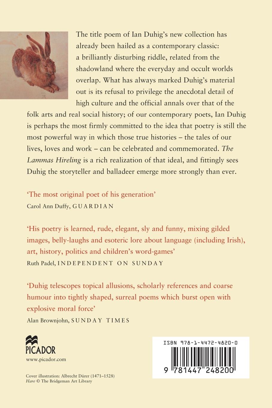 Rückseitencover The Lammas Hireling