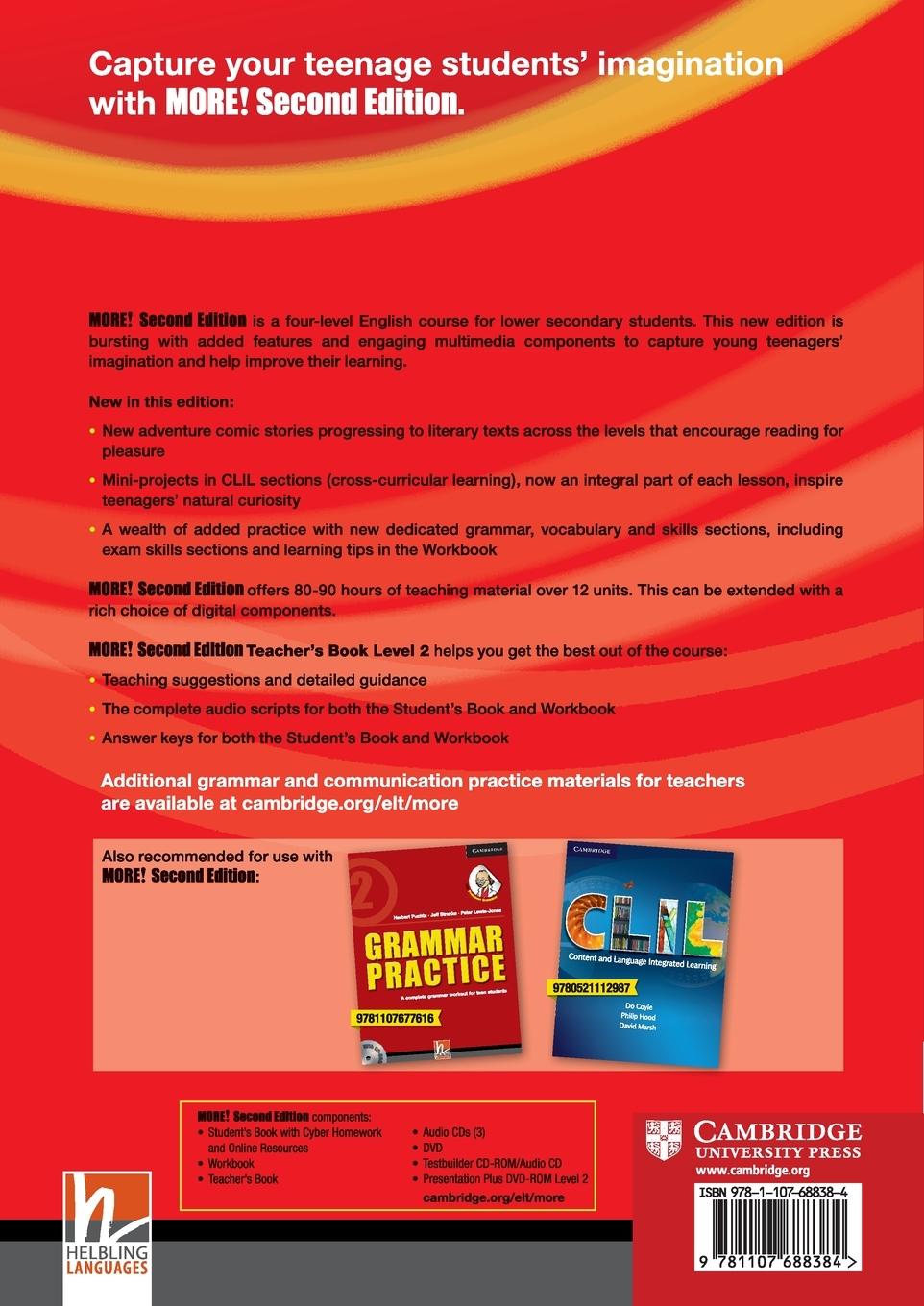 Rückseitencover More! Level 2 Teacher's Book