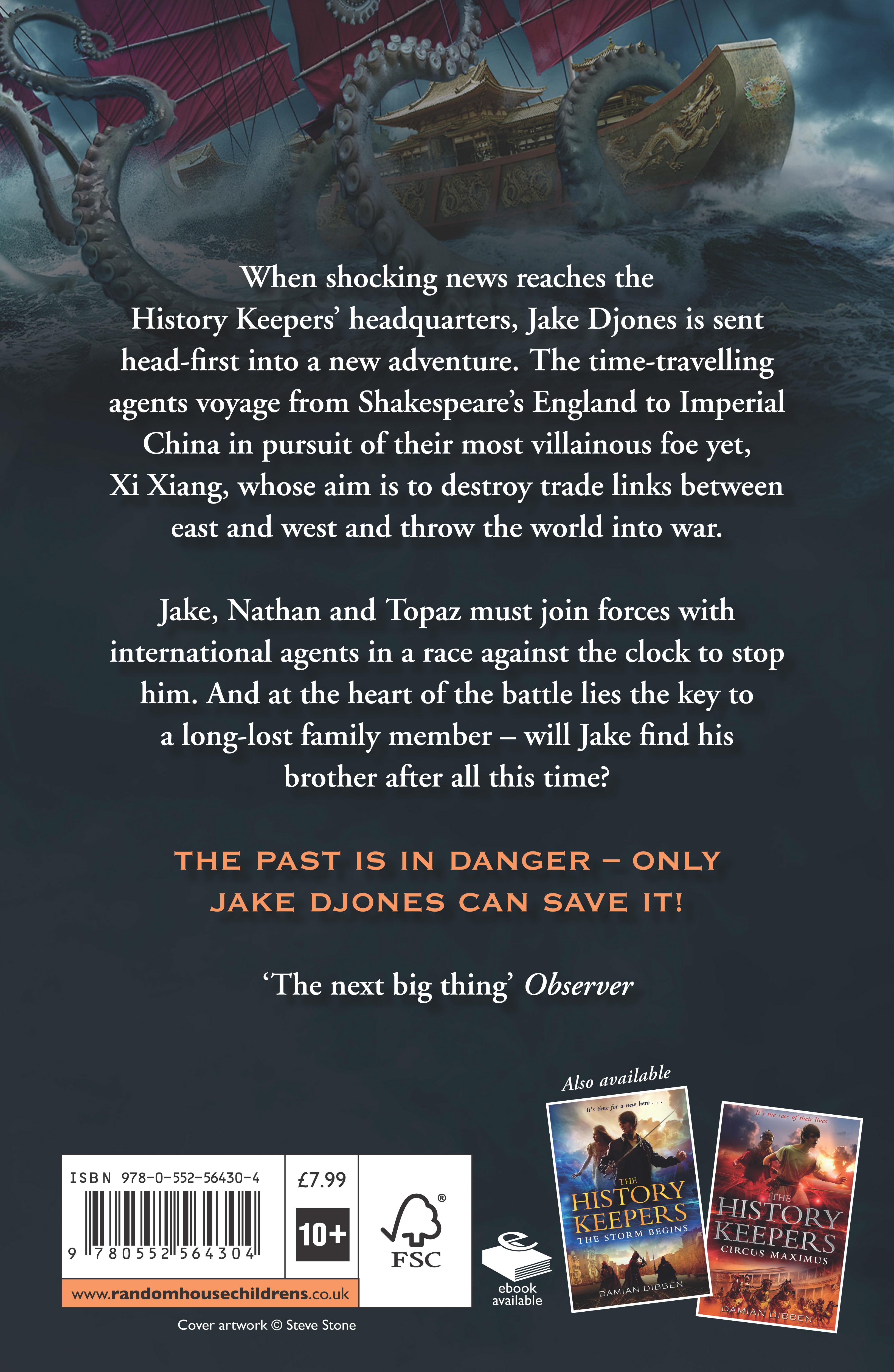 Rückseitencover The History Keepers: Nightship to China