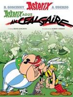 Vorderes Coverbild Asterix Agus an Cealgaire (Gaelic)