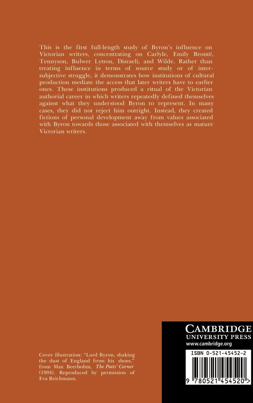 Rückseitencover Byron and the Victorians