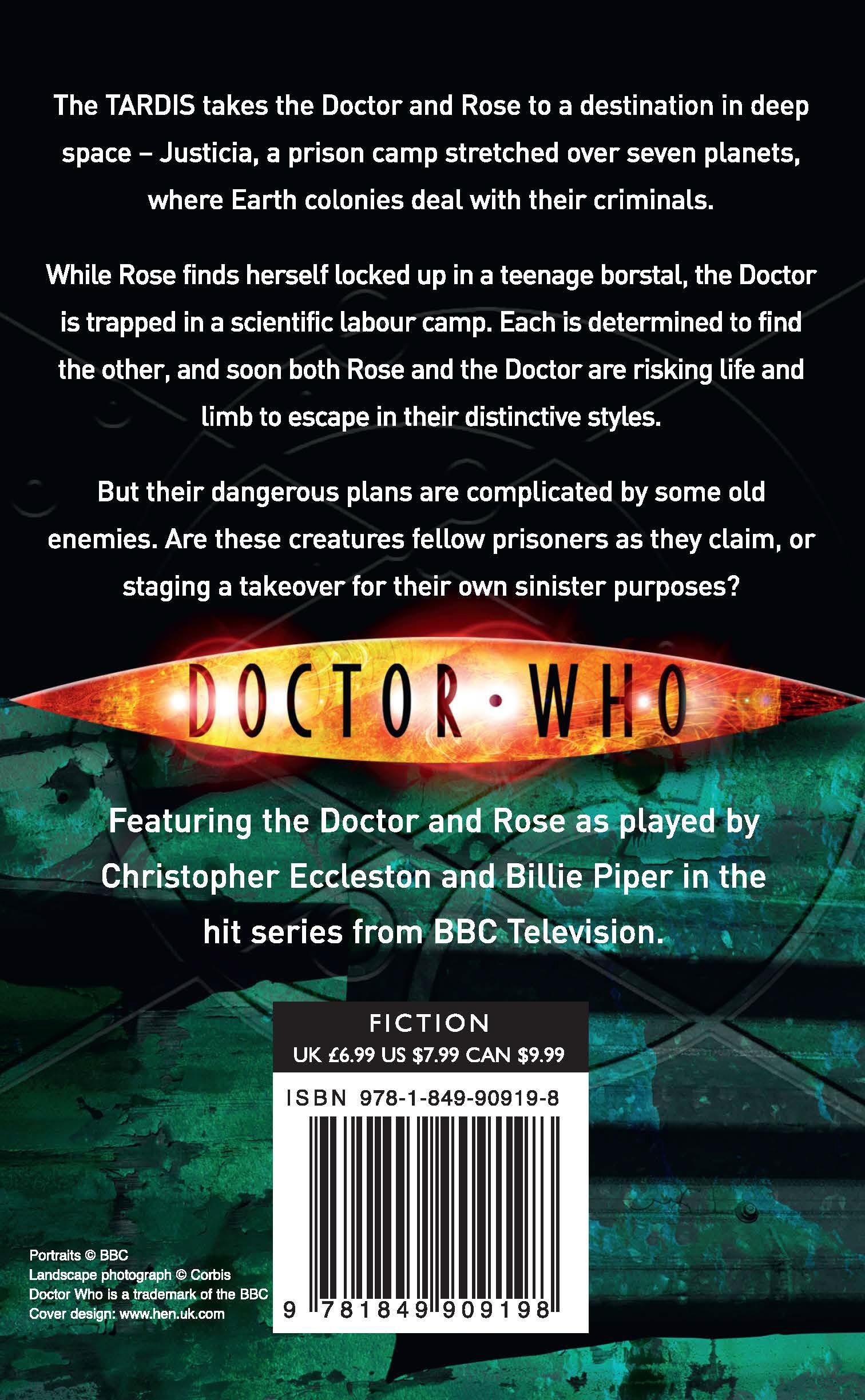 Rückseitencover Doctor Who