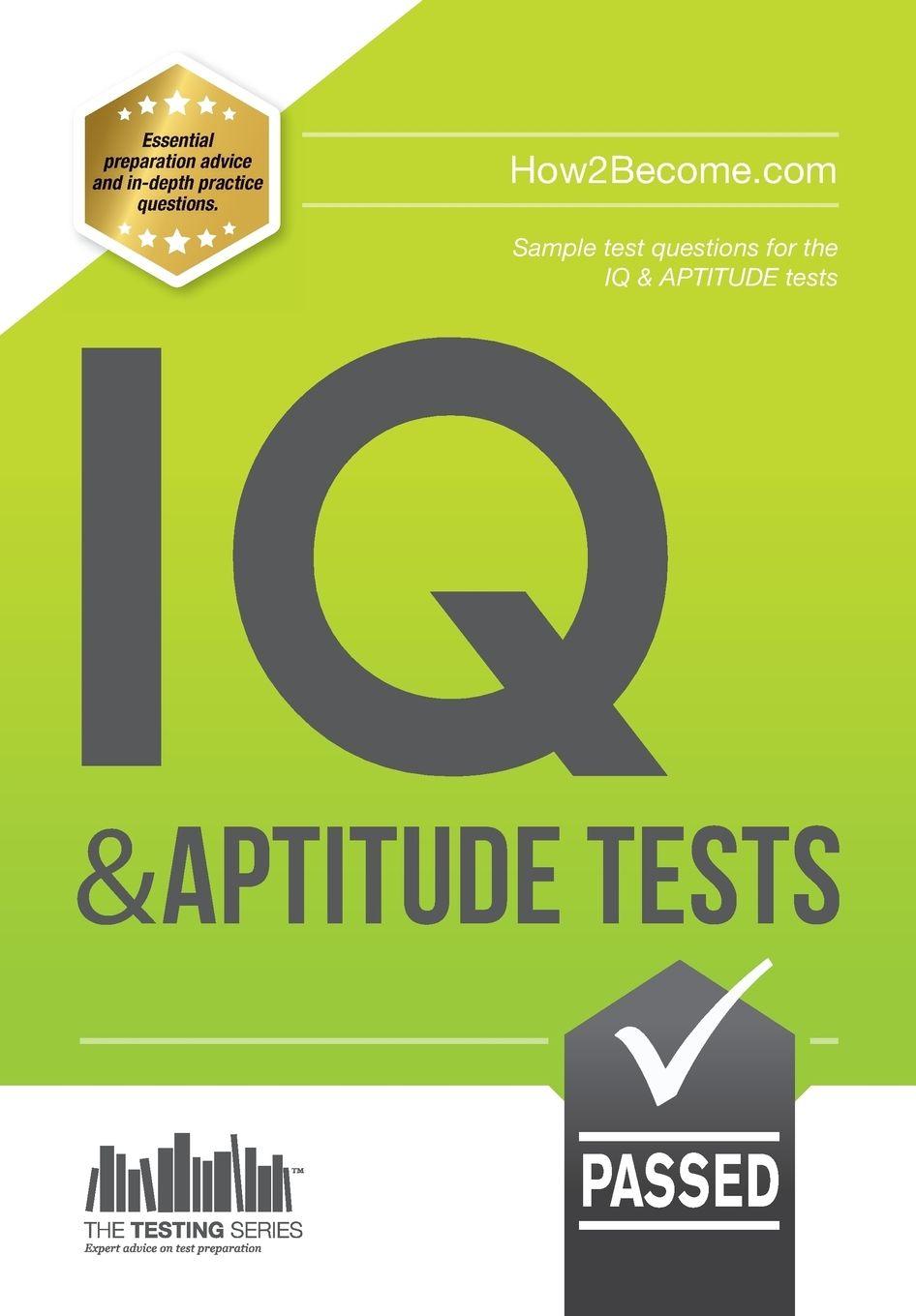 Vorderes Coverbild IQ And APTITUDE Tests