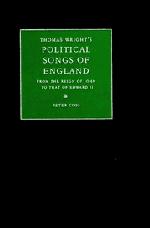Vorderes Coverbild Thomas Wright's Political Songs of England