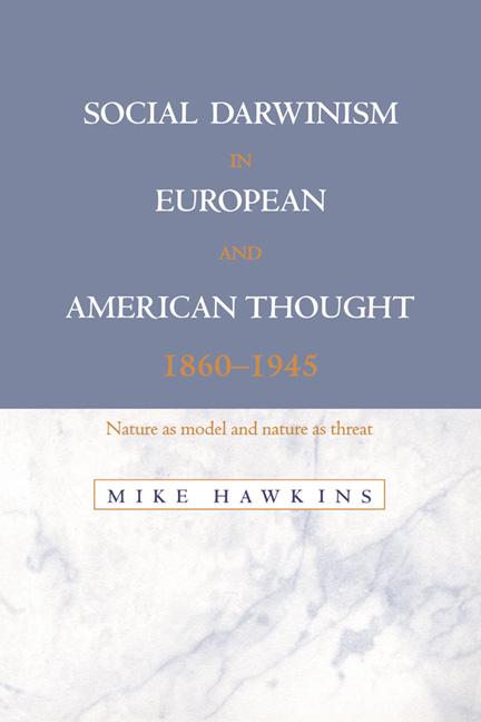 Vorderes Coverbild Social Darwinism in European and American Thought, 1860 1945
