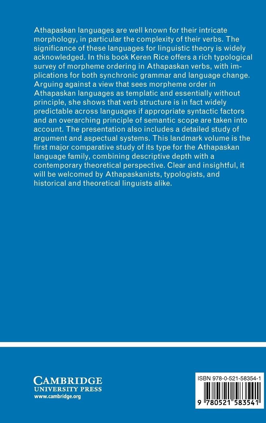 Rückseitencover Morpheme Order and Semantic Scope