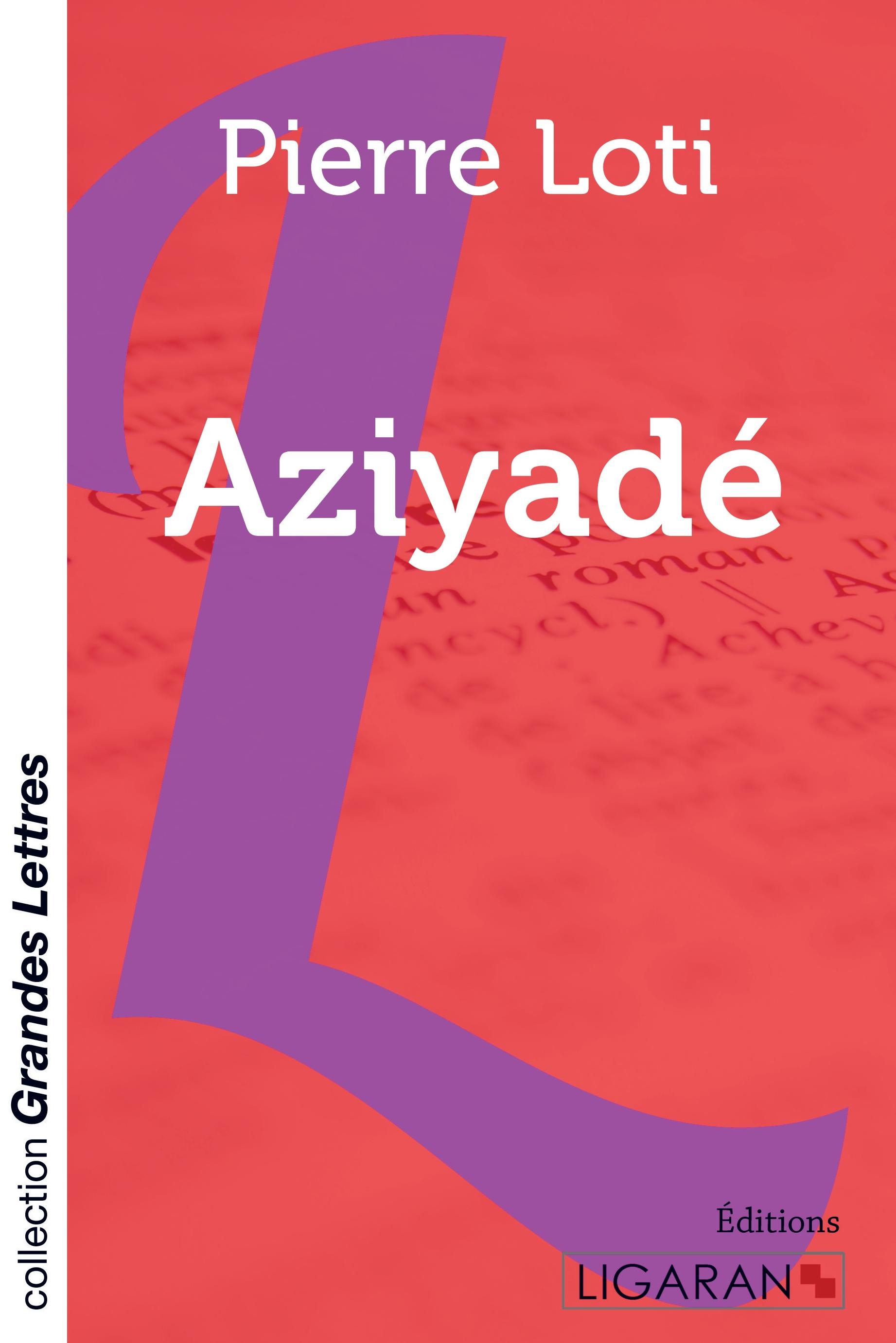 Vorderes Coverbild Aziyadé (grands caractères)