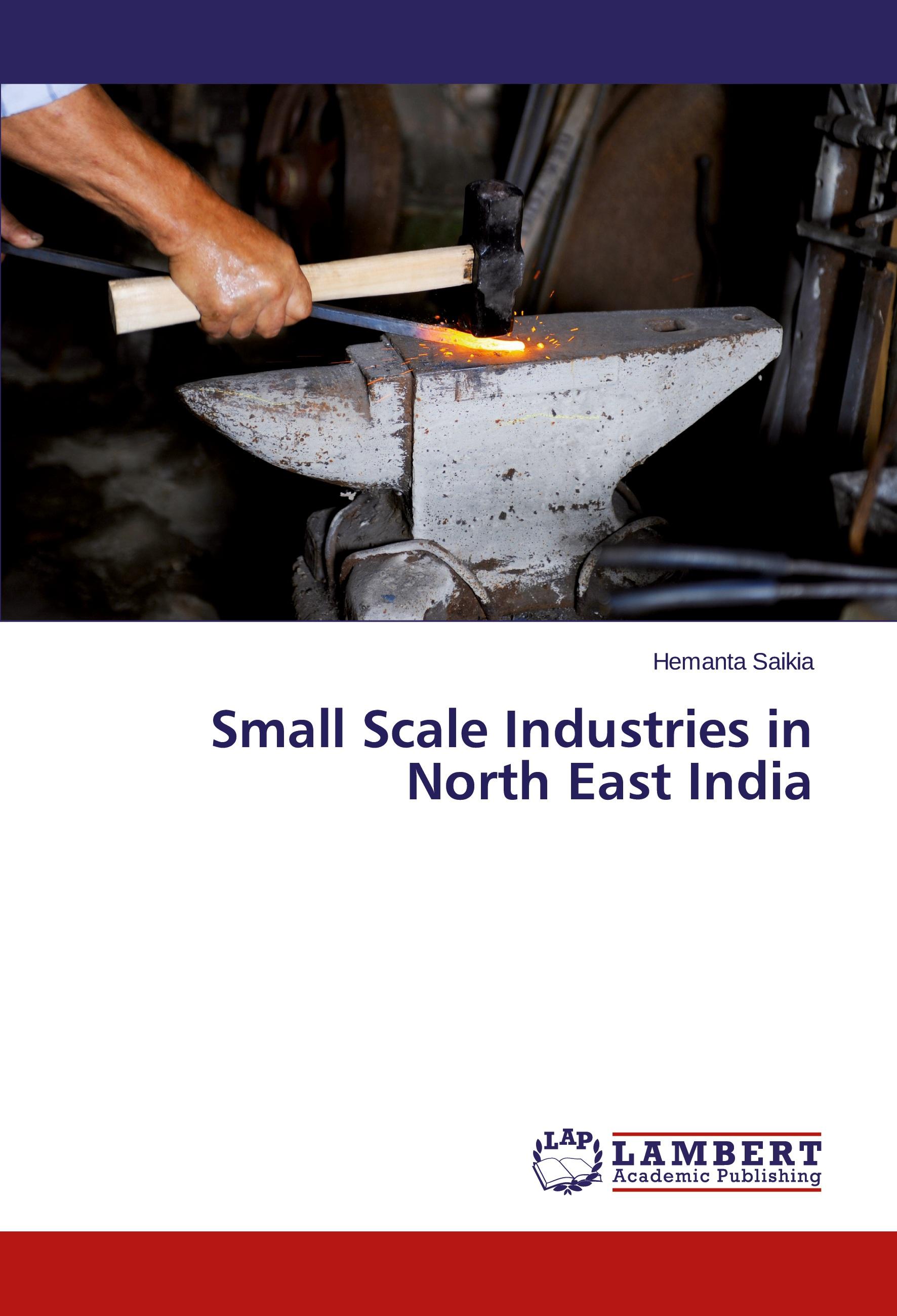 Vorderes Coverbild Small Scale Industries in North East India