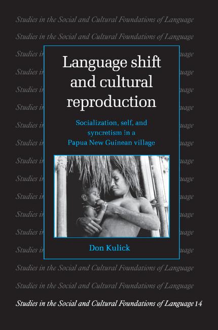 Vorderes Coverbild Language Shift and Cultural Reproduction