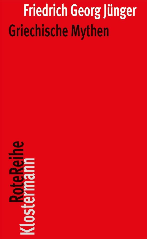 Vorderes Coverbild Griechische Mythen