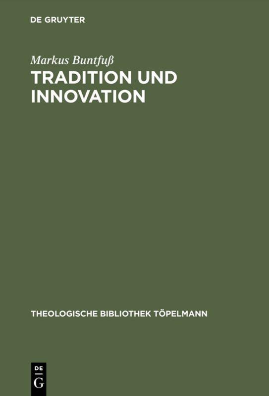 Vorderes Coverbild Tradition und Innovation