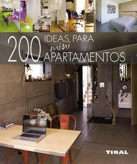 Vorderes Coverbild 200 ideas para miniapartamentos