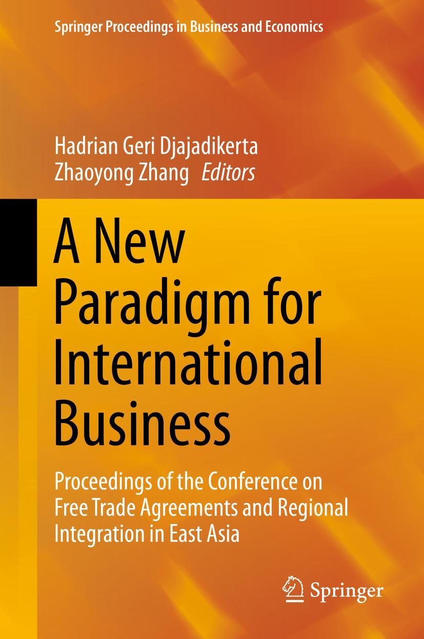 Vorderes Coverbild A New Paradigm for International Business
