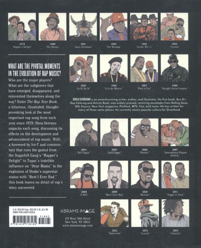 Rückseitencover The Rap Year Book