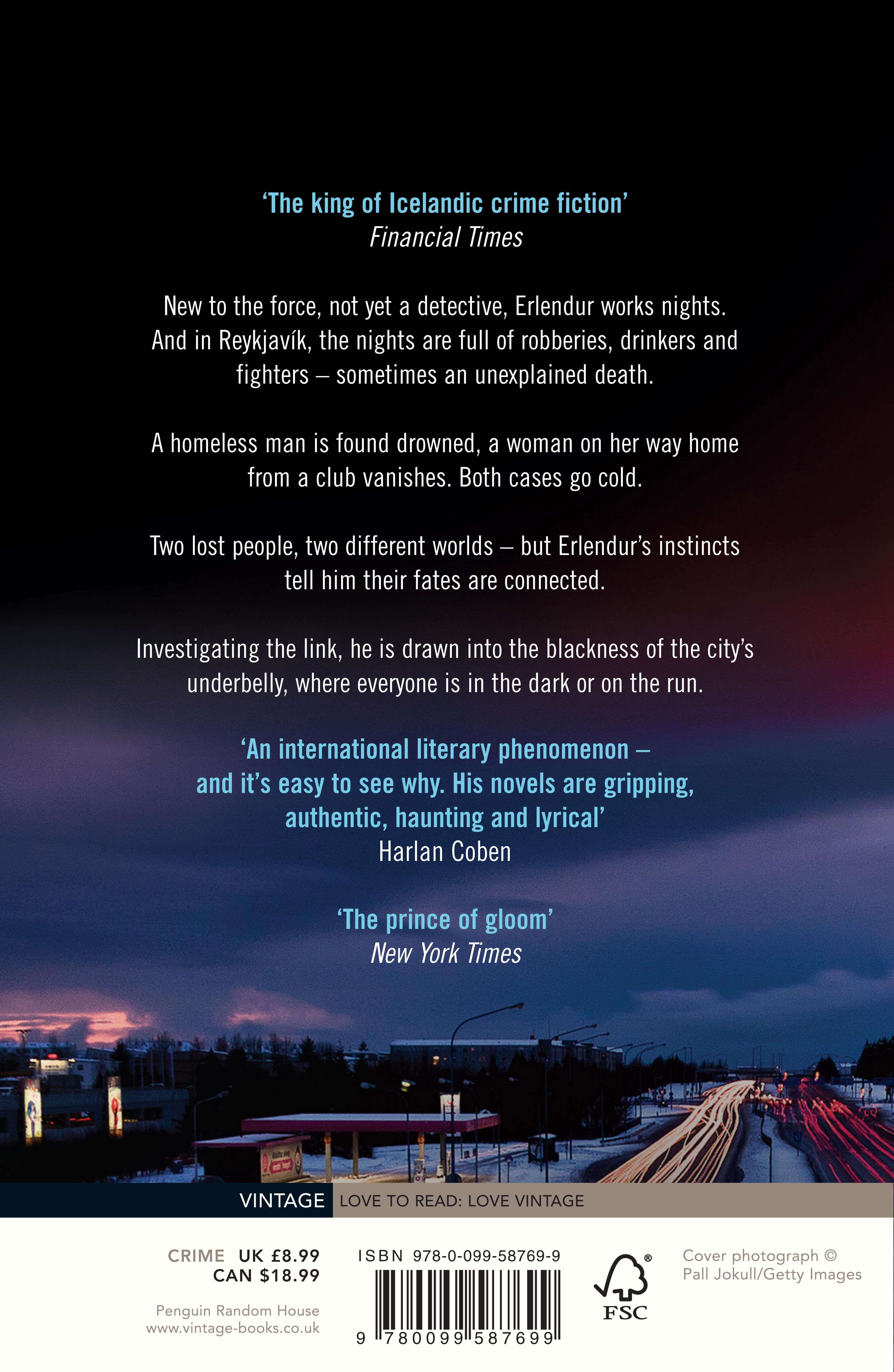 Rückseitencover Reykjavik Nights