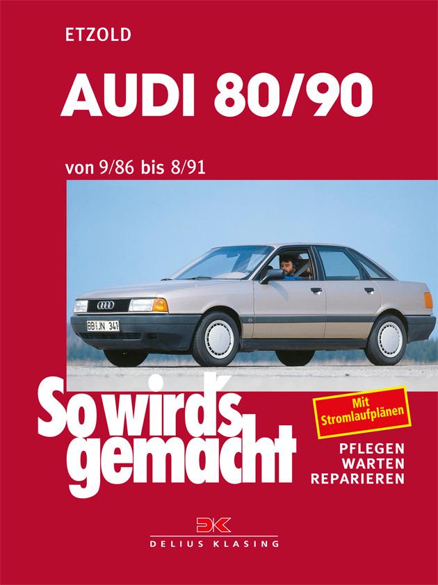 Vorderes Coverbild Audi 80/90 9/86 bis 8/91