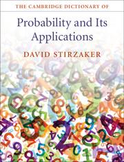 Vorderes Coverbild The Cambridge Dictionary of Probability and Its Applications