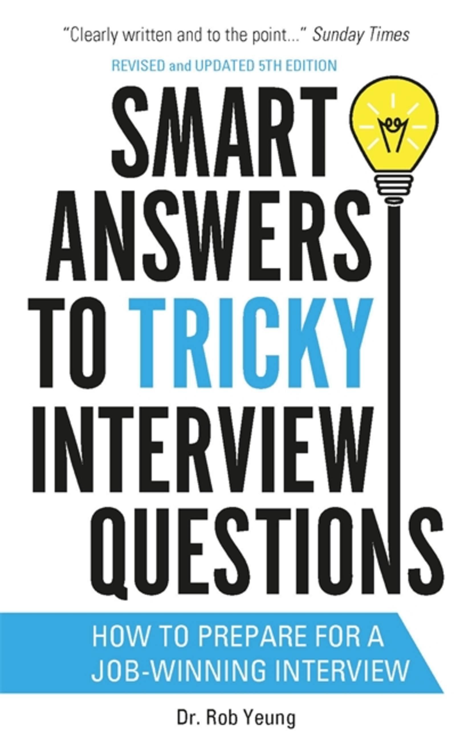 Vorderes Coverbild Smart Answers to Tricky Interview Questions