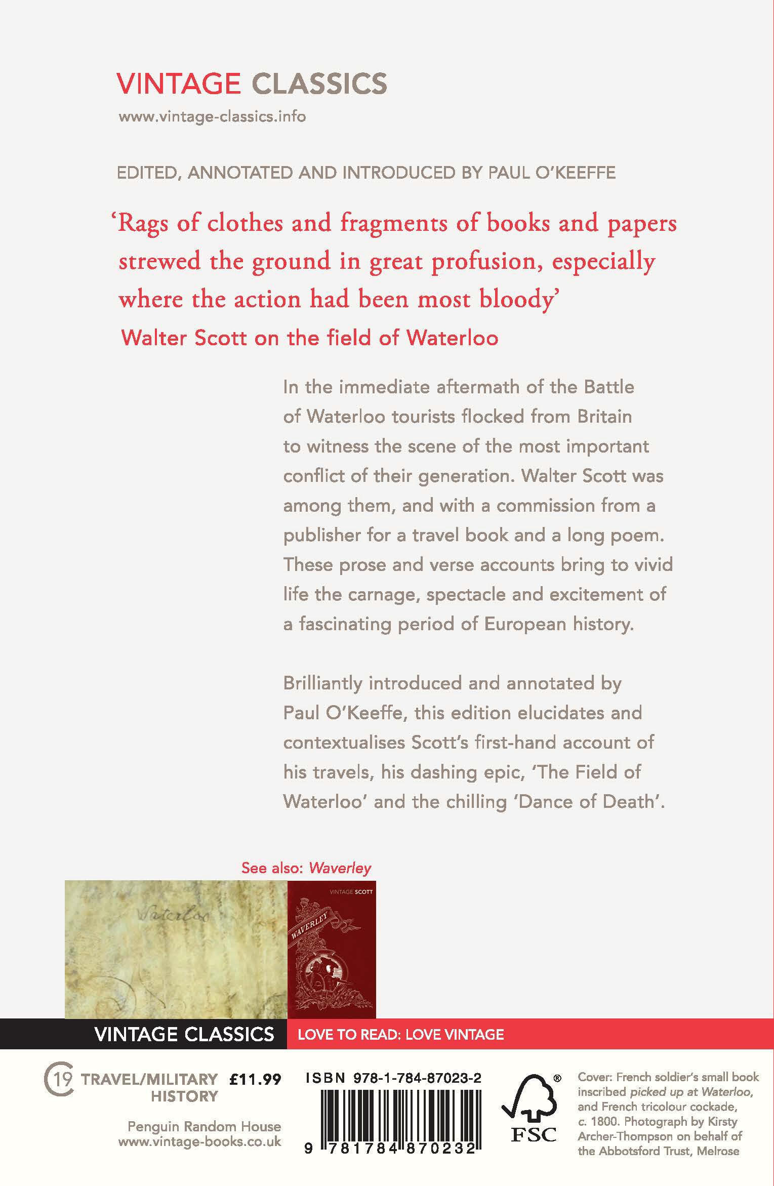 Rückseitencover Scott on Waterloo