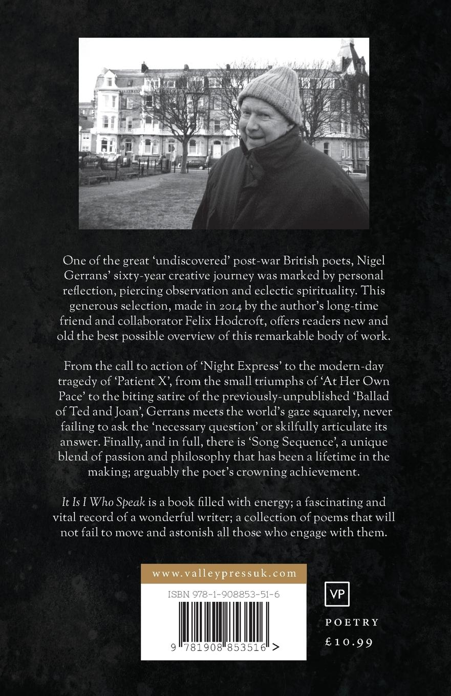 Rückseitencover It Is I Who Speak