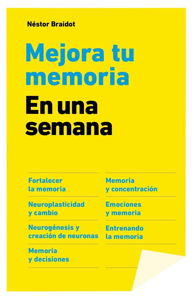 Vorderes Coverbild Mejora tu memoria en una semana