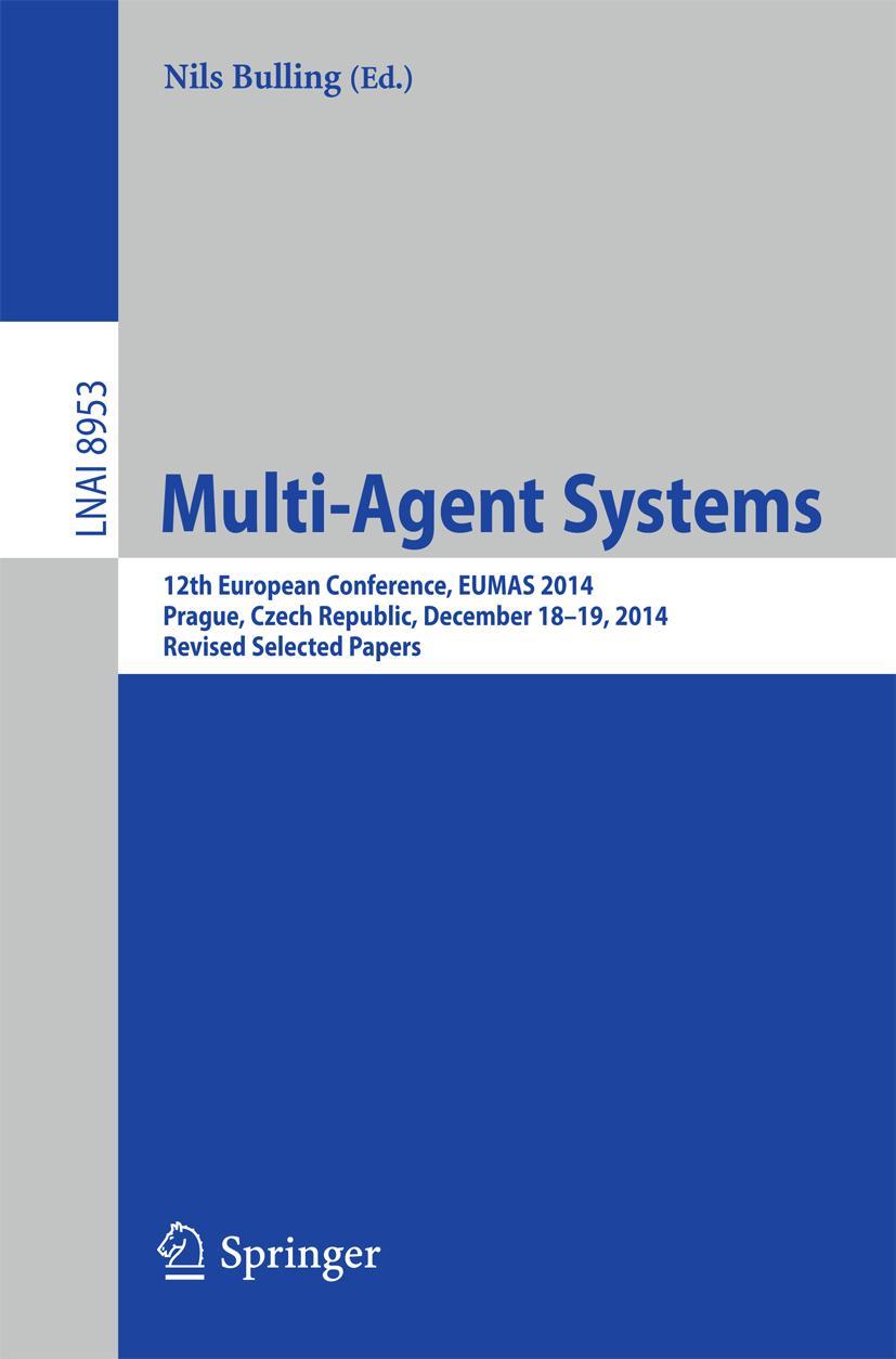 Vorderes Coverbild Multi-Agent Systems