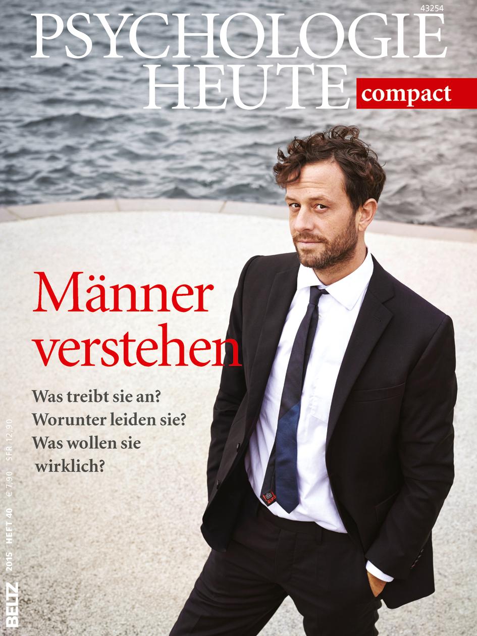 Vorderes Coverbild Psychologie Heute compact. Männer verstehen!