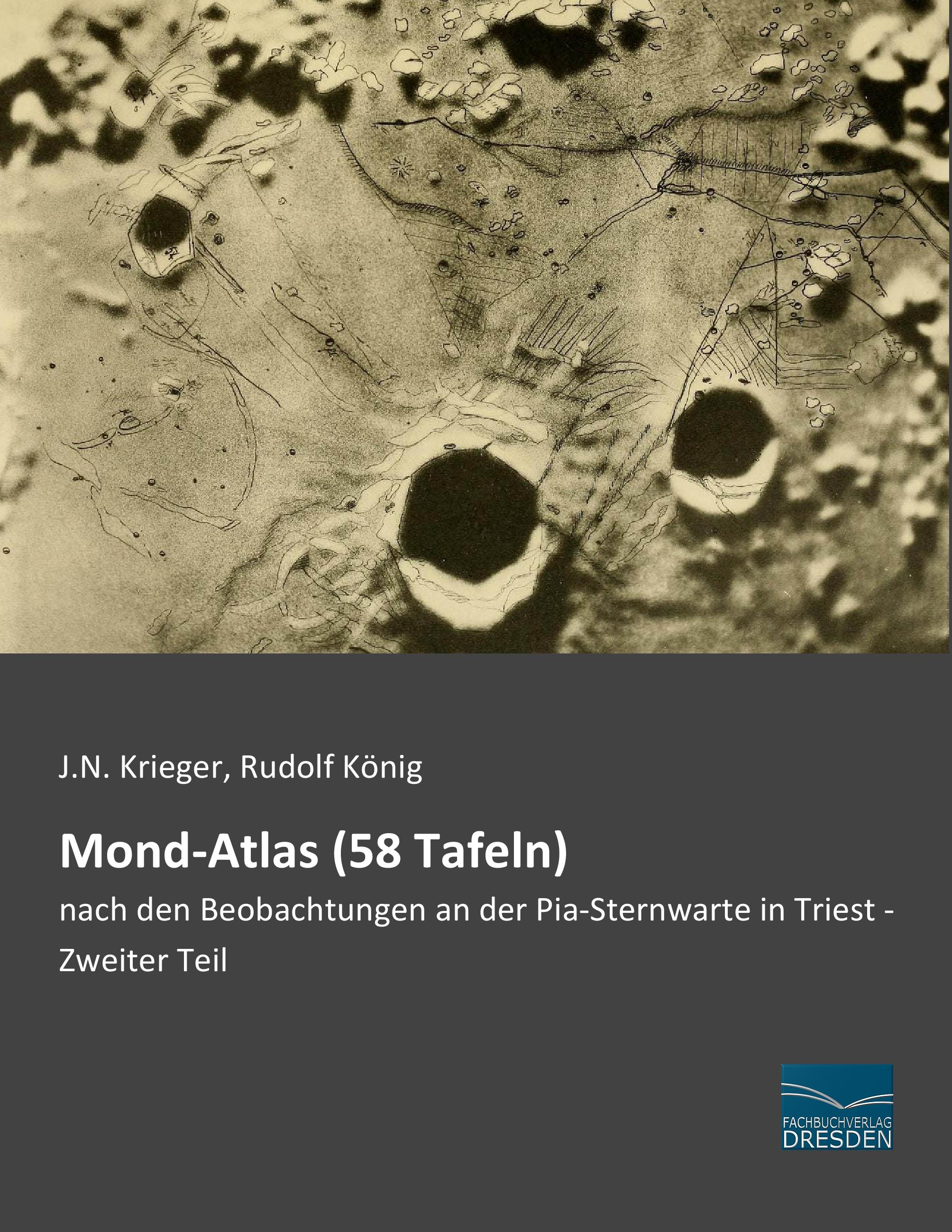 Vorderes Coverbild Mond-Atlas (58 Tafeln)