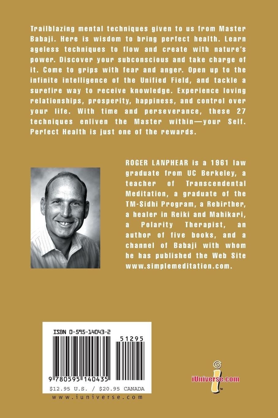 Rückseitencover Health Consciousness