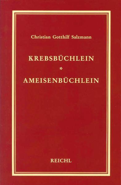 Vorderes Coverbild Krebsbüchlein. Ameisenbüchlein