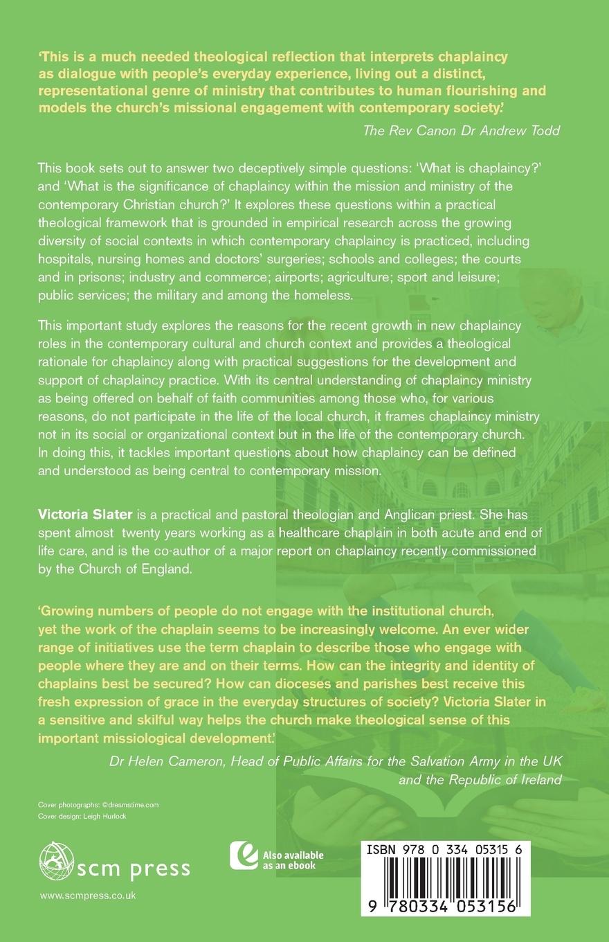 Rückseitencover Chaplaincy Ministry and the Mission of the Church