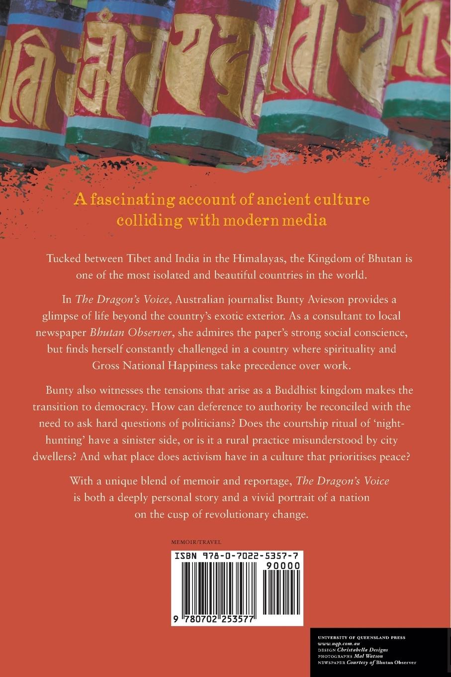 Rückseitencover The Dragon's Voice