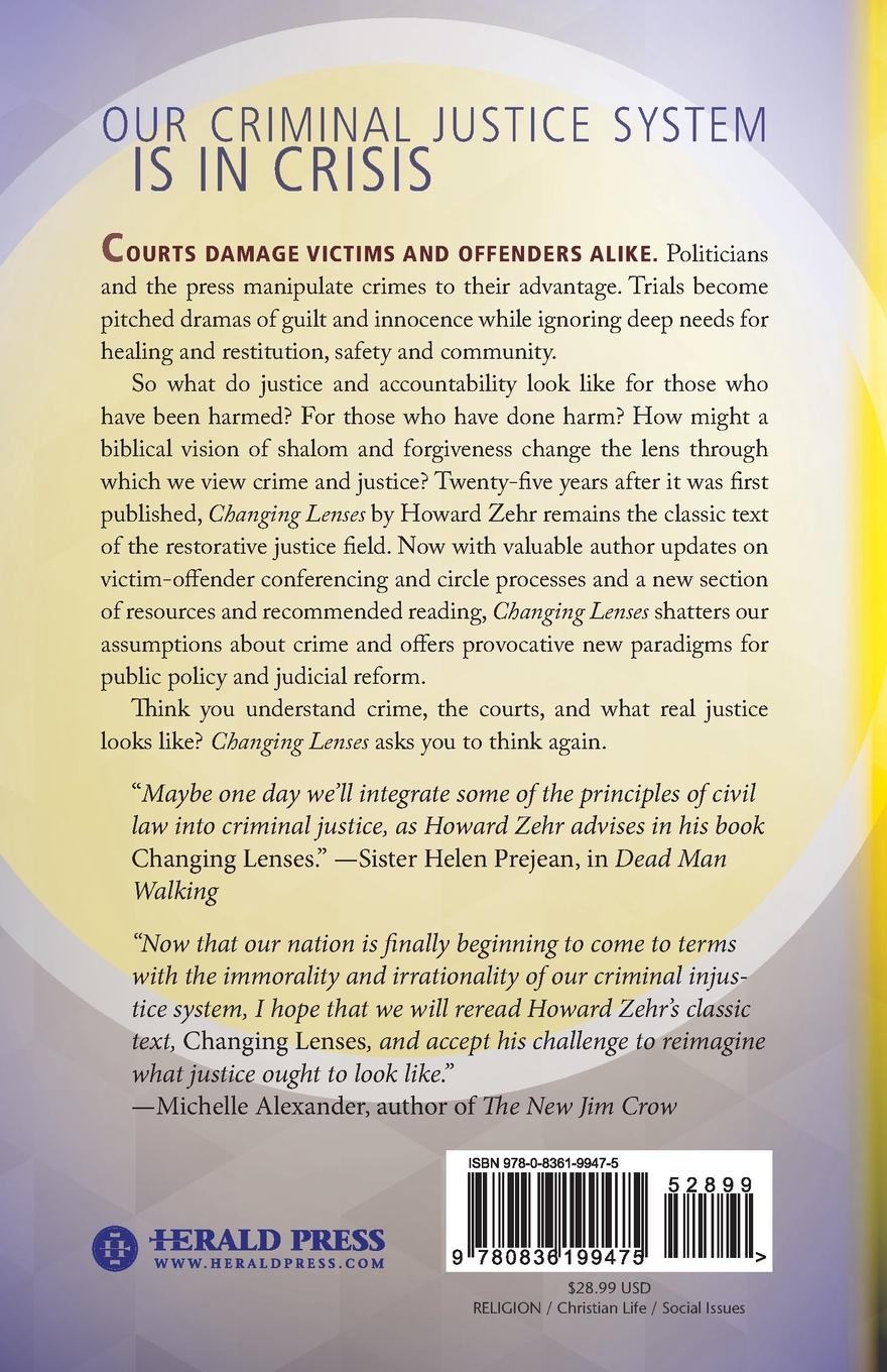 Rückseitencover Changing Lenses