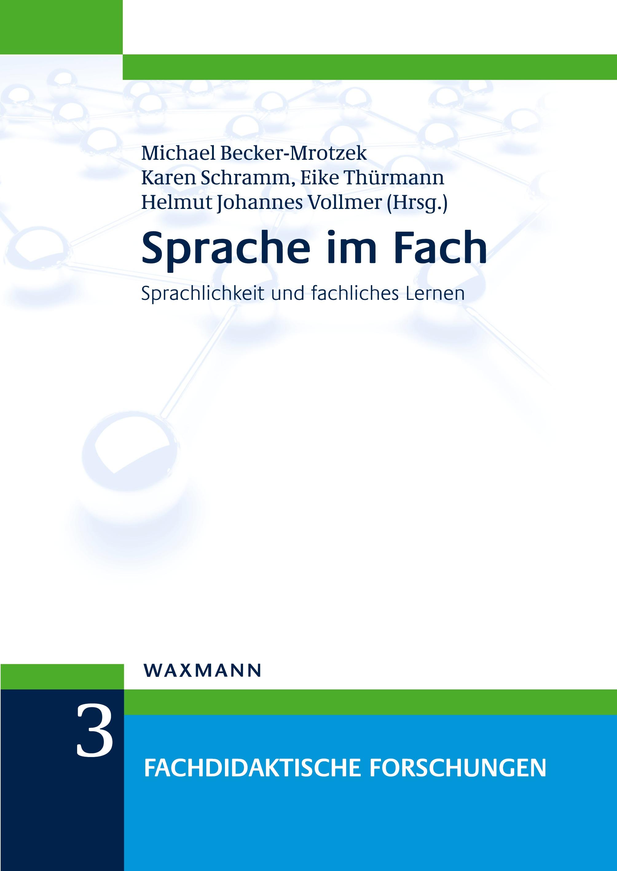 Vorderes Coverbild Sprache im Fach