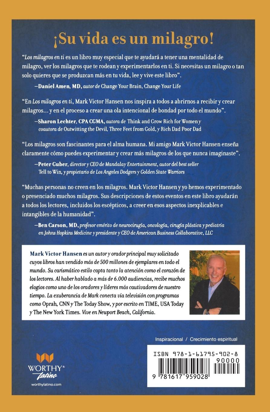 Rückseitencover Los Milagros en Ti