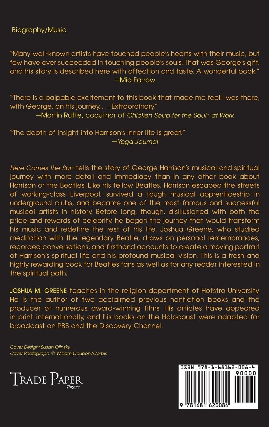 Rückseitencover Here Comes the Sun