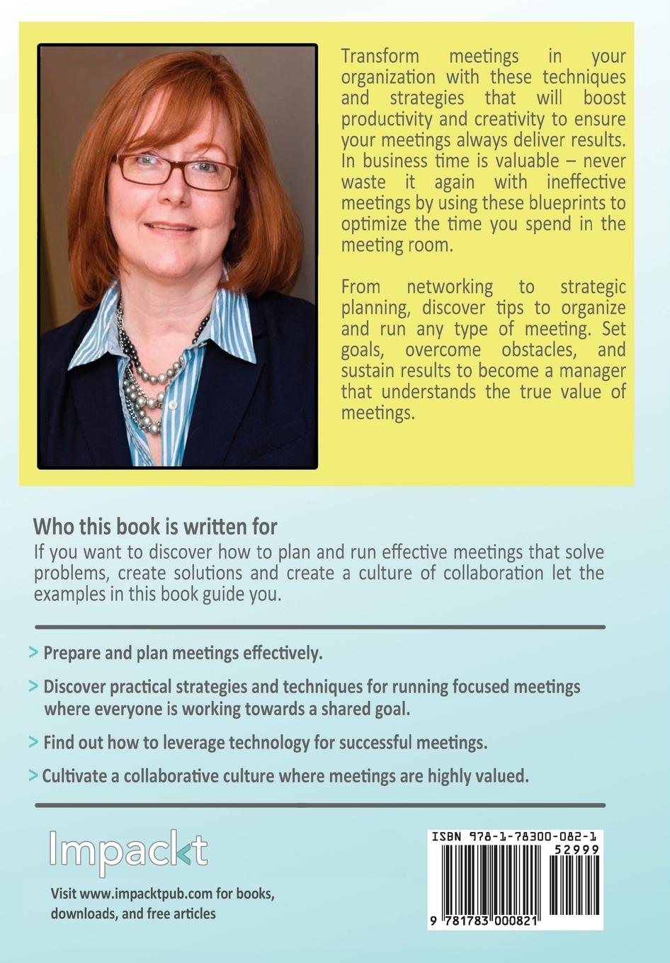 Rückseitencover Essential Meetings Blueprints for Managers