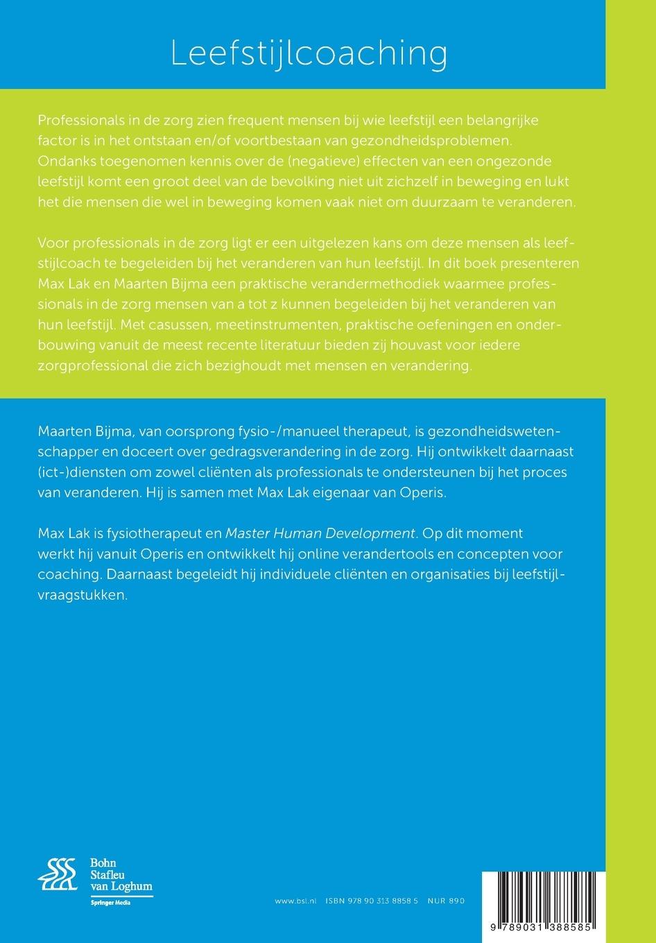 Rückseitencover Leefstijlcoaching