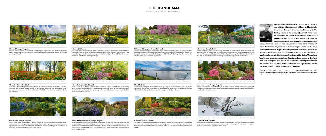Beispielinhalt (Bild) Die schönsten Gärten Europas