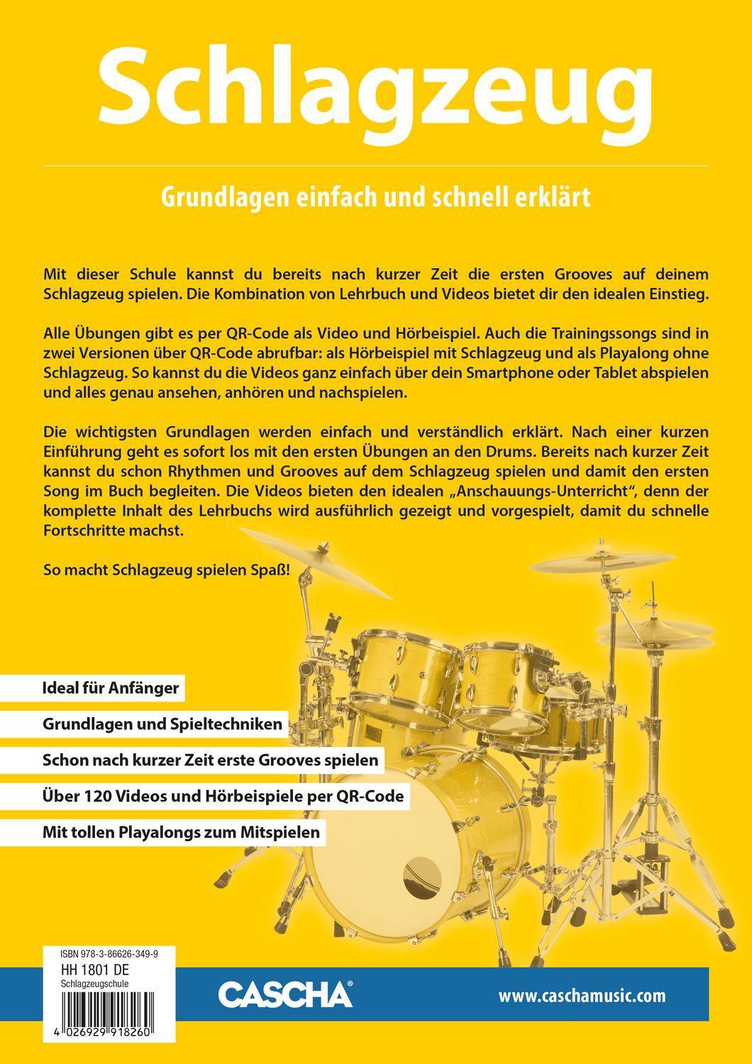Beispielinhalt (Bild) Schlagzeug - Schnell und einfach lernen
