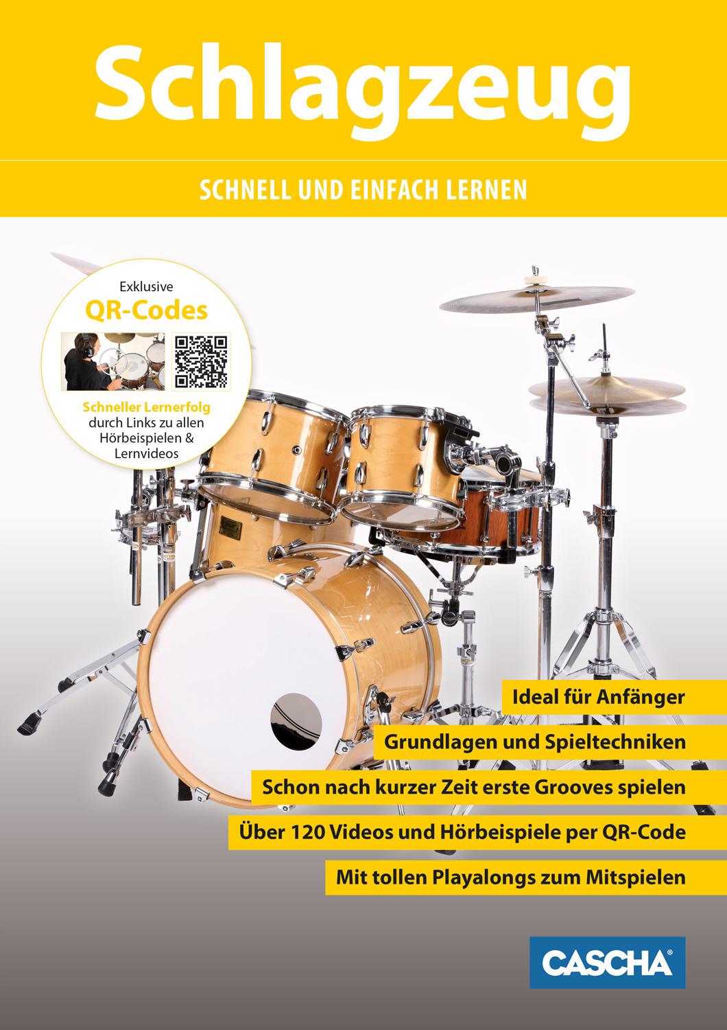 Vorderes Coverbild Schlagzeug - Schnell und einfach lernen