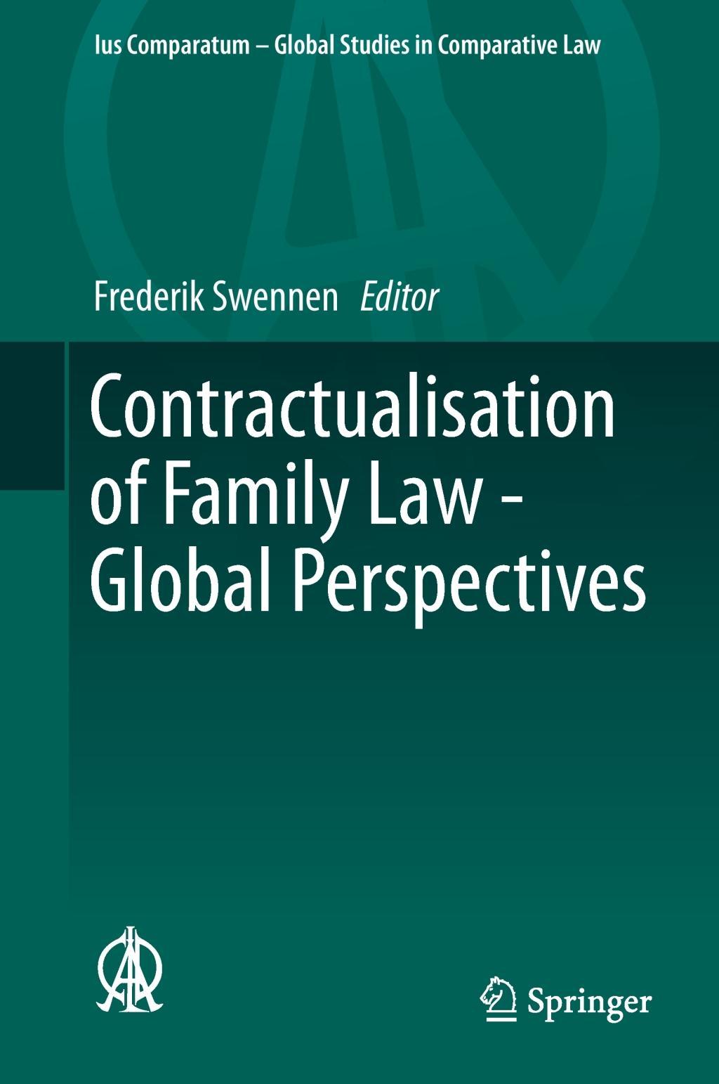 Vorderes Coverbild Contractualisation of Family Law - Global Perspectives