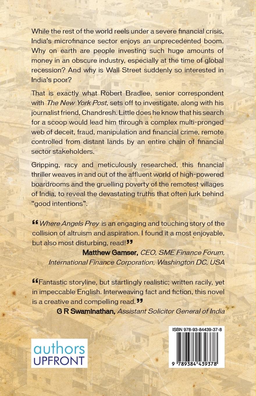 Rückseitencover Where Angels Prey