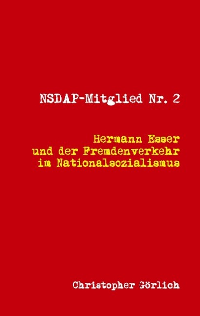 Vorderes Coverbild NSDAP Mitglied Nr. 2