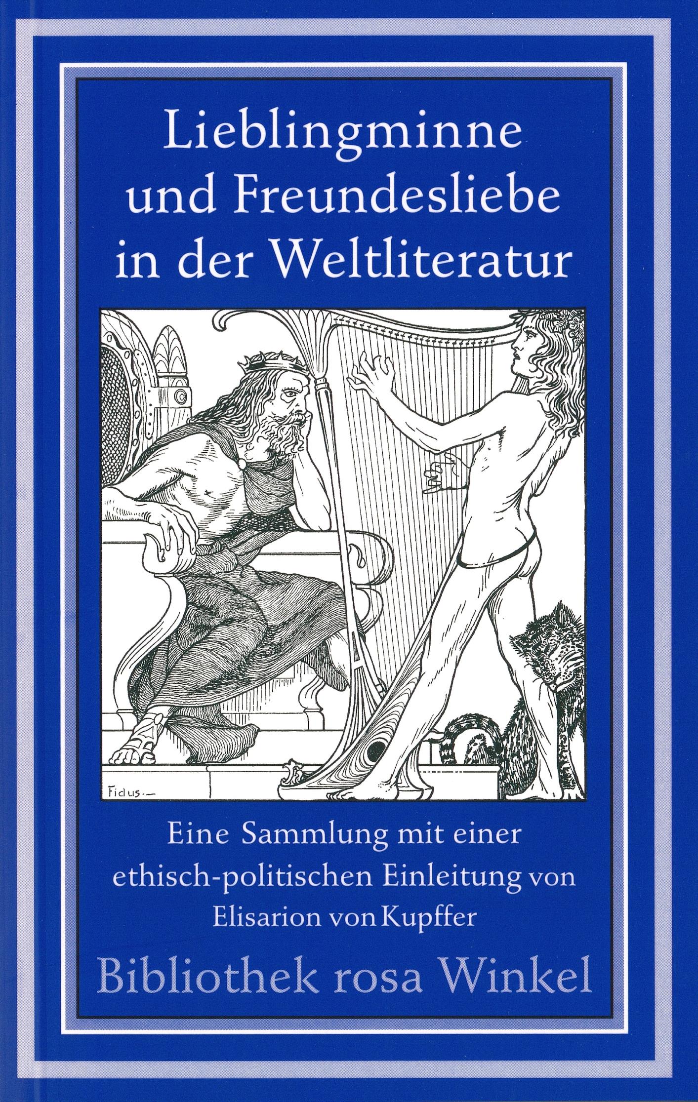 Vorderes Coverbild Lieblingminne und Freundesliebe in der Weltliteratur