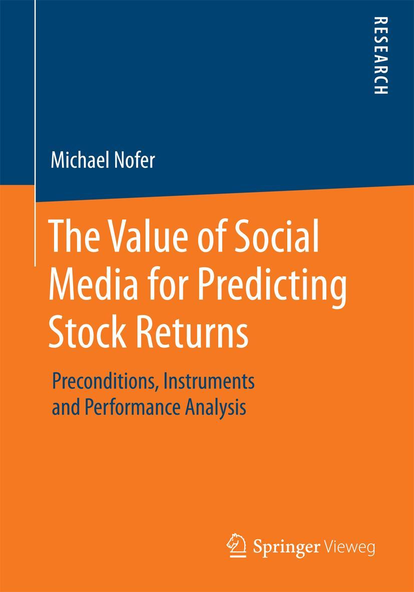 Vorderes Coverbild The Value of Social Media for Predicting Stock Returns