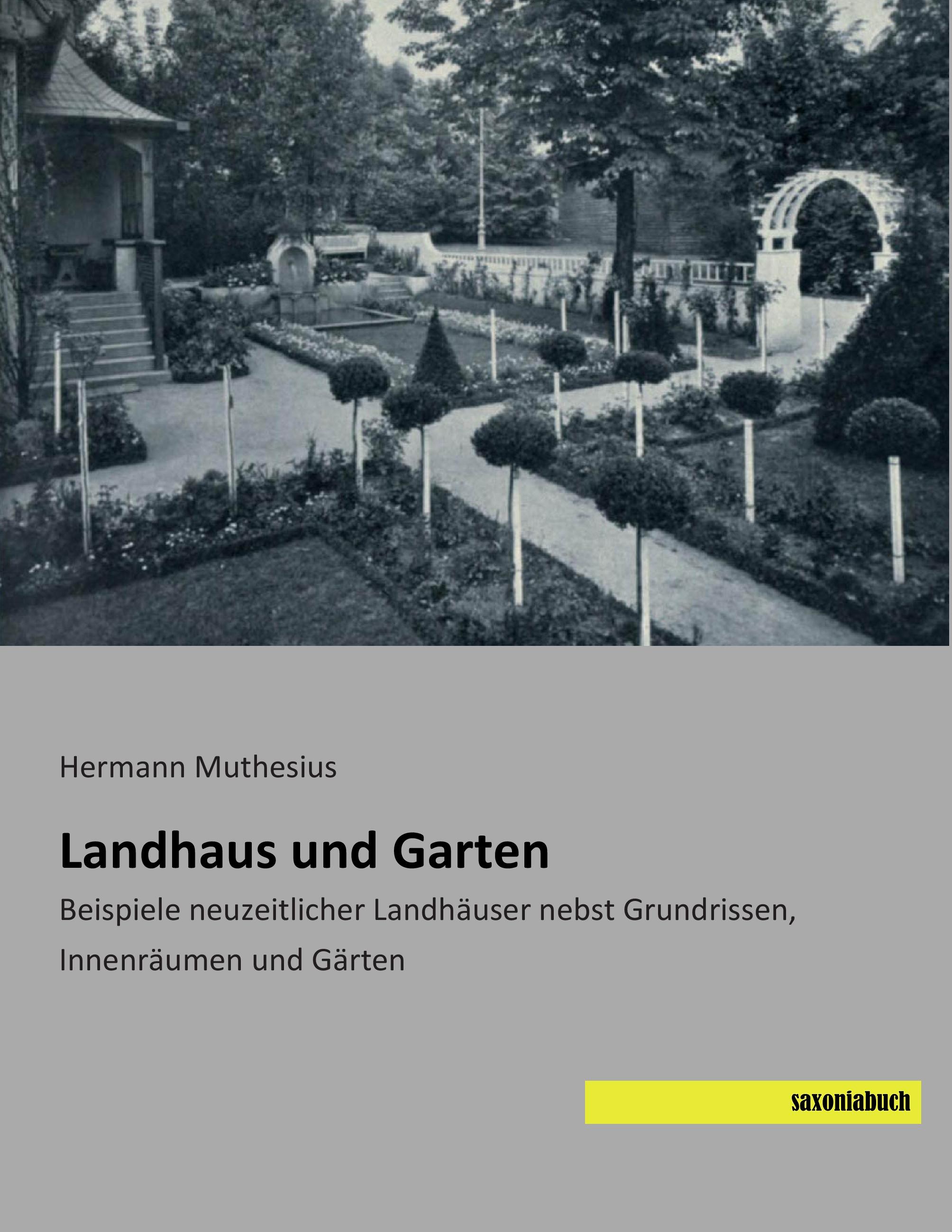 Vorderes Coverbild Landhaus und Garten