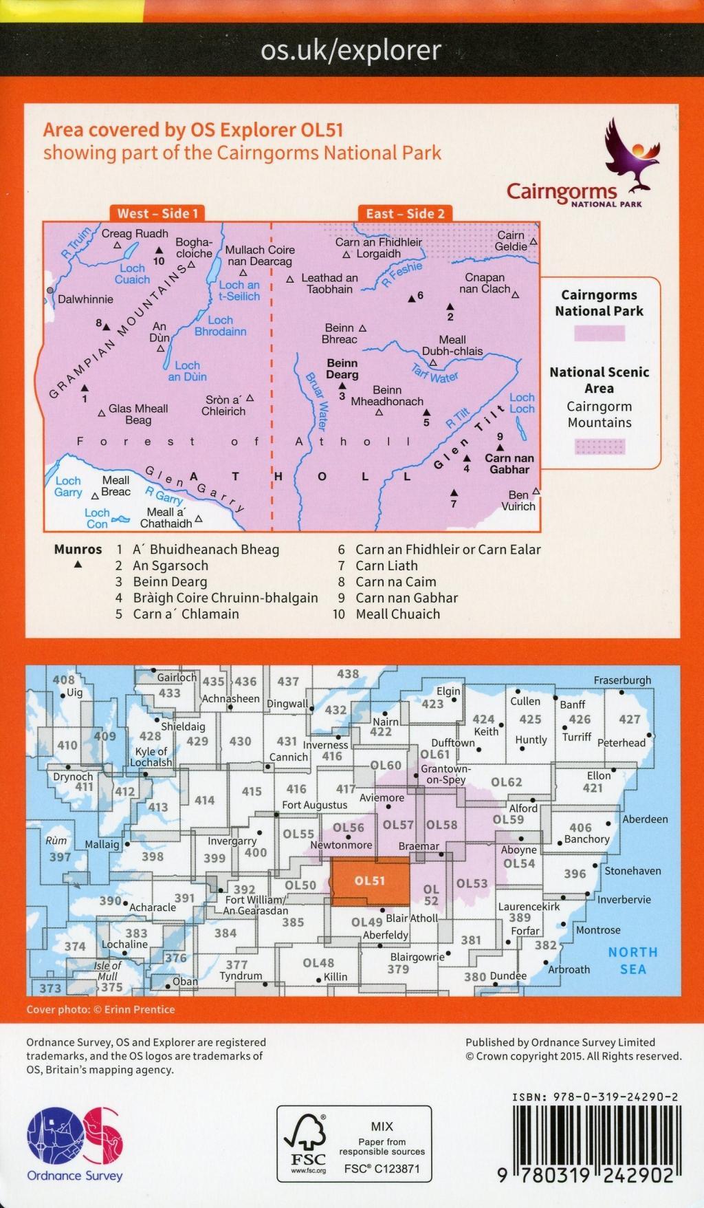 Beispielinhalt (Bild) Atholl, Glen Tilt, Beinn Dearg & Carn nan Gabhar
