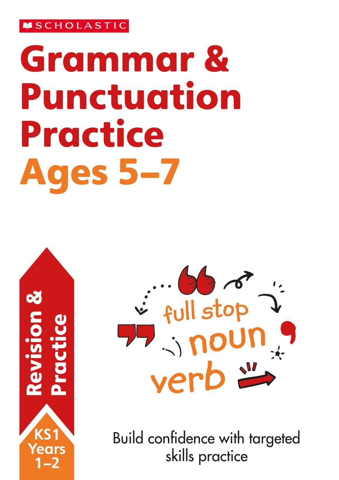 Vorderes Coverbild Grammar and Punctuation Practice Ages 5-7