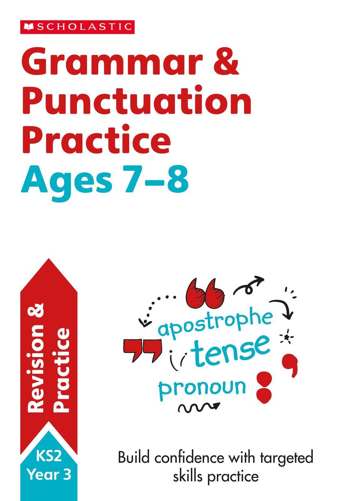 Vorderes Coverbild x Grammar and Punctuation Practice Ages 7-8
